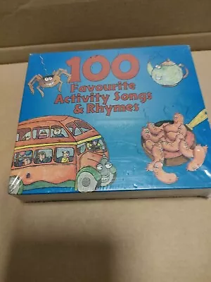 100 FAVOURITE ACTIVITY SONGS AND RHYMES. 3 Cd Set. Still Factory Sealed  • $33