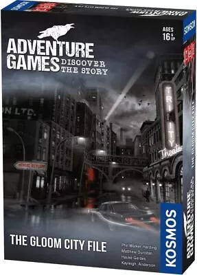 Thames & Kosmos Adventure Games: The Gloom City File Cooperative Card Games Fo • $43.17