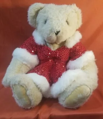 The Vermont Teddy Bear Company Christmas Bear • $25