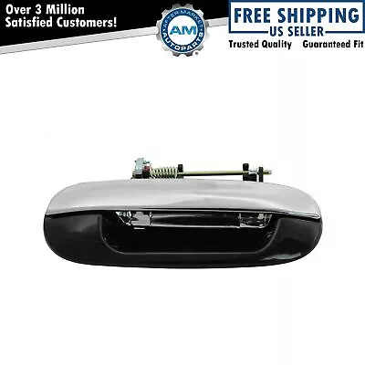 Door Handle Exterior Black Chrome Rear Passenger Side For Envoy Trailblazer • $19.96