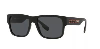 Burberry Sunglasses BE4358 KNIGHT  346481 Black Grey Man • $250