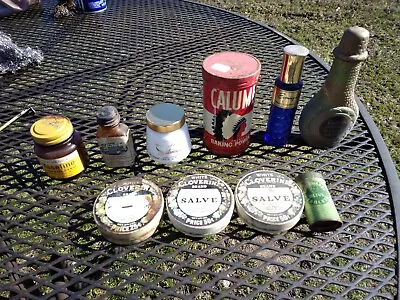 Vintage Medicine Cabinet Tins • $25
