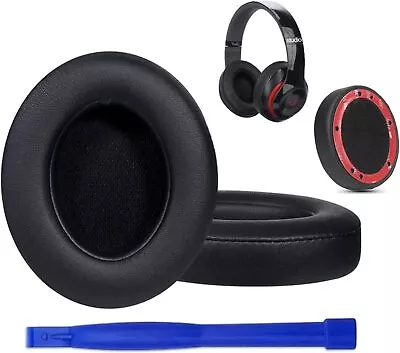 Replacement Ear Pads For Beats By Dr. Dre Studio 2.0 / 3.0 Wired Wireless Black  • $38.50