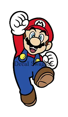 Mario- Super Mario Bros- Vinyl Decal/Sticker Car/Window/Wall Graphic • $4.99