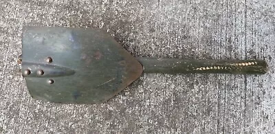 Original Vintage U.s. Military Issued Folding Backpack Trench Shovel & Pick Tool • $10.99