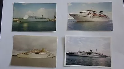 Ocean Liner Cruise Ship Photos Crown Odyssey Princess Vasco Da Gama Funchal J168 • $9.93