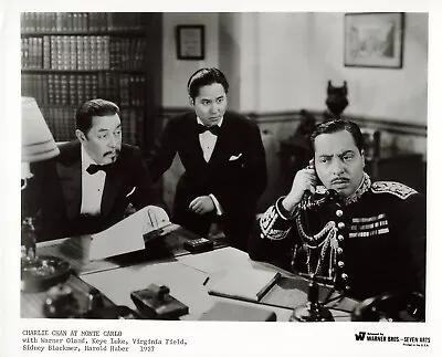 Charlie Chan At Monte Carlo Movie Photo Warner Oland Keye Luke 8x10 *P132a • $19.75