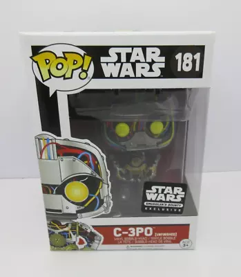 Star Wars Funko Pop Vinyl Figure C3-PO #181 Smugglers Bounty • $67.66