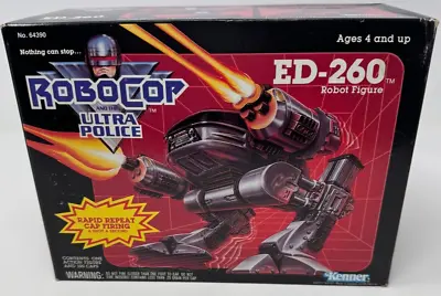 Vintage 1988 Kenner ROBOCOP And The Ultra Police ED-260 Robot Figure SEALED!! • $285