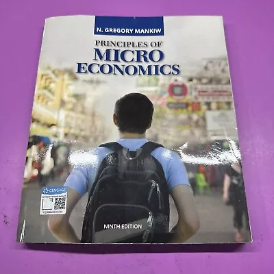 Principles Of Microeconomics [MindTap Course List] By Mankiw N. Gregory  Paper • $15