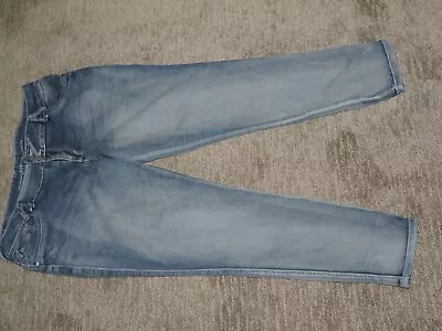 Premium VANITY Collection Women's Slim Jeans SZ 34W/32L Cotton Blend Embellished • $14