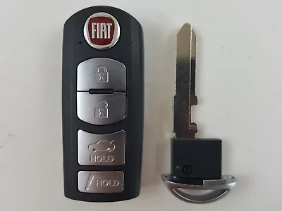 Original Fiat 124 Spider 17-19 Oem Smart Key Less Entry Remote Fob Uncut Blank • $349.99
