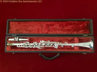 H.N. White Silver King Metal Clarinet Circa 1926 • $975
