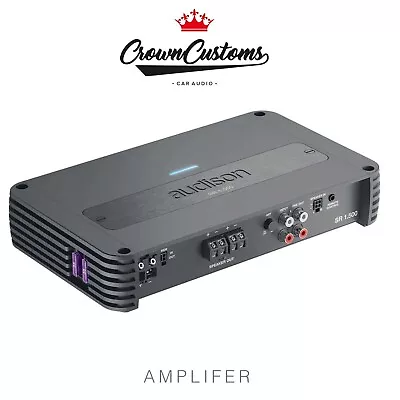 2000 Watt Monoblock Amplifer 1000 Watts RMS Audison SR 1.500 Amplifier Bass Sub • £448.99