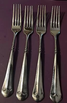 4 Salad Forks 7 1/4” Mikasa Korea French Countryside Stainless Flatware Mint • $25.20