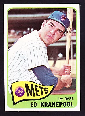 1965 Topps #144 Ed Kranepool Mets • $7