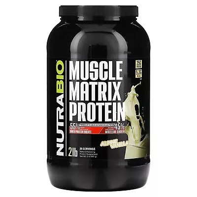 Muscle Matrix Protein Alpine Vanilla 2 Lb (907 G) • $51.99