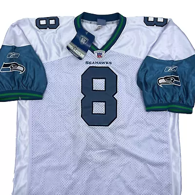 NWT VTG Seattle Seahawks Matt Hasselbeck Jersey #8 Reebok NFL On Field 54 2XL • $224.99
