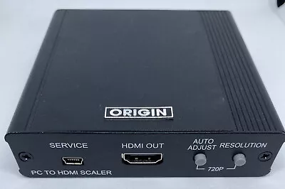 Origin PC VGA To HDMI Scaler 720p Unit Only No Power Supply • $150