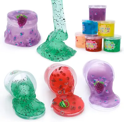 Toys Gifts For 5-10 Year-Olds Girls: Clear Slime Set Kids Toy For Age 6 7 8 9 10 • £13.17