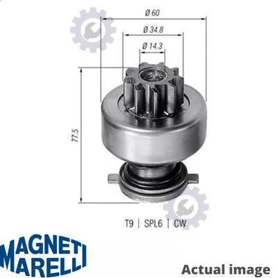 New Pinion Starter For Iveco Fiat Daily I Platform Chassis Magneti Marelli • $85.24