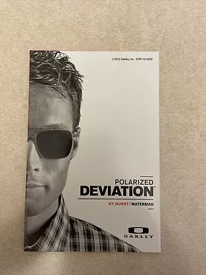 £10.80 • Buy Oakley Polarized Deviation Ky Hurst Pop Card