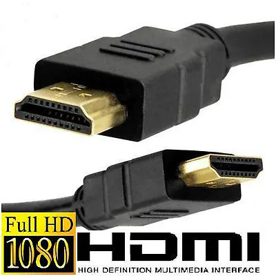 £2.69 • Buy PREMIUM UltraHD HDMI Cable V2.0 0.5M/1M/1.5M/2M-10M High Speed 4K 2160p 3D Lead