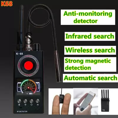Anti-eavesdropping Monitoring Mobile Phone Detector Anti-candid Tracking Locatio • $77.99