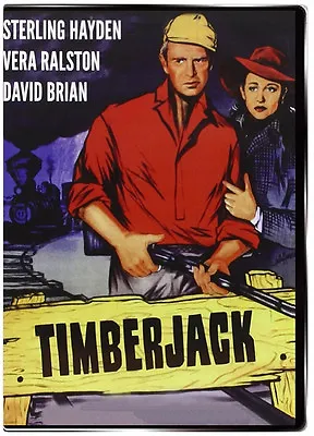 Timberjack 1955 DVD - Sterling Hayden Vera Ralston David Brian • $12