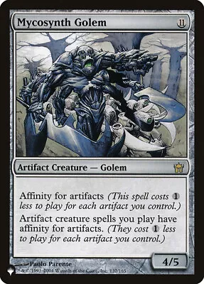 MTG Mycosynth Golem  - Planeswalker Symbol Reprints • $28.69