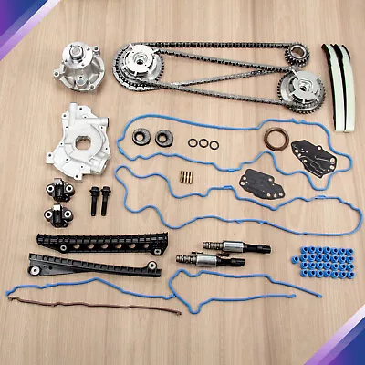 For 5.4L Triton 3V Ford F150 Lincoln Timing Chain+ Cam Phasers+ Oil & Water Pump • $213.98