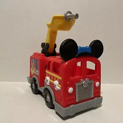 Disney Mickey Mouse Clubhouse Fire Truck Engine With Sounds WORKS 2011 Mattel 10 • $9.99