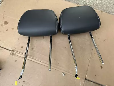 2010-2017 Jeep Patriot Compass Front Seat Active Headrest Set Black Leather OEM • $129.95