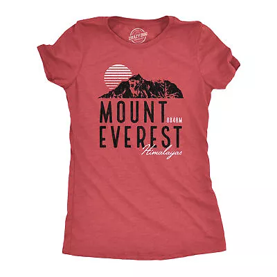 Mens Retro Mount Everest T Shirt Funny Camping Saying Vintage Mountain Graphic • $7.70