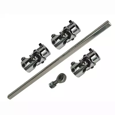 Street Rod Mustang II Manual Rack 22  Steering Shaft Kit + Heim & U-Joints Combo • $114.95