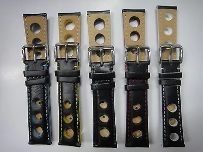 £19.85 • Buy Genuine Leather Band Strap Bracelet FITS CHOPARD Mille Miglia GL XL Chronograph