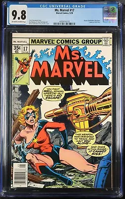 Ms. Marvel 17 Cgc 9.8 V1 Marvel Comics 1978! Mystique Cameo(raven Darkholme)!!!! • $14.50