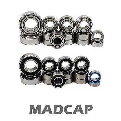 Bearing Set For TAMIYA MADCAP 58082 SAINT DRAGON COMPLETE METAL RUBBER SEALS  • $20.09