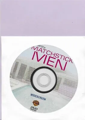 Matchstick Men (2003) - DVD - DISC ONLY - Nicolas Cage • £2.12