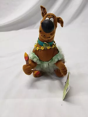 Monogram Int'l Scooby Doo Hawaiian Cartoon Network Plush Doll 2000 Vintage NWT • $15.99