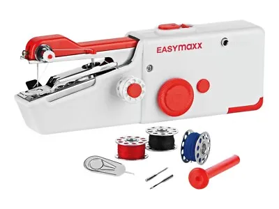 Mini Handheld Sewing Machine Cordless Hand Held Portable Easy Home Stitch Kit UK • £18.99