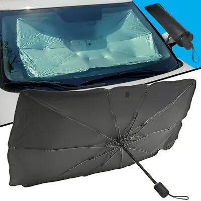 BFC Car Windshield Window UV Sun Shade Protect Heat Cover Umbrella+Carry Bag • $17.99