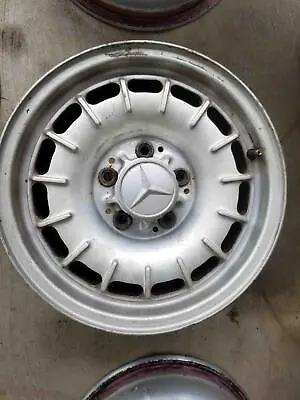 72 - 85 MERCEDES W123 300D Wheel 14x6 Alloy Used Oem #4 Some Marks • $99.98