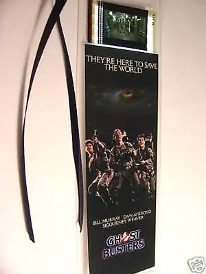 GHOSTBUSTERS Movie Memorabilia Film Cell Bookmark • $10.36