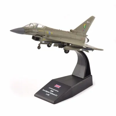 1/100 Scale Eurofighter Typhoon F2 2008 Aircraft Model Plane Toy • £35.99