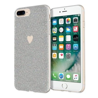 $14.77 • Buy Genuine INCIPIO Design Series IPhone 8 7 6S 6 Amour Case Cover Silver Love/Heart