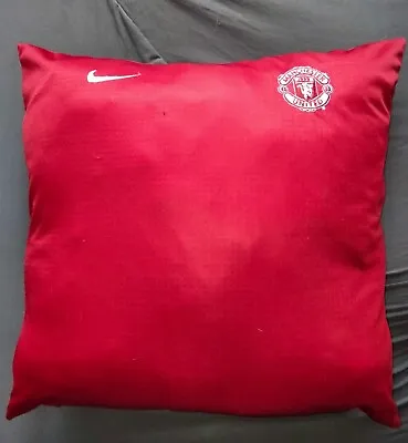 Bespoke Manchester United Cushion Made From A United Shirt 18x18 Inches  • £4.50