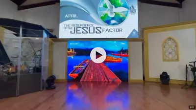 P2.9 Church Display 6.6 By 4.9feet LED VIDEO WALL PANEL INDOOR HD FS 7840 Hz • $4788