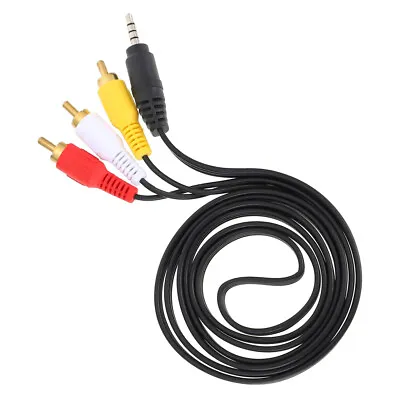 £8.17 • Buy 2pcs RCA Cable 3.5mm To 3 RCA Stereo AUX Cord Audio Video Output Cable Supply