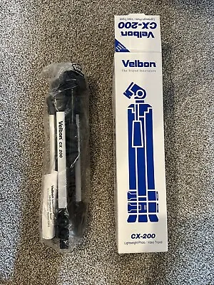 Velbon CX-200 Lightweight Photo/Video Tripod • $45